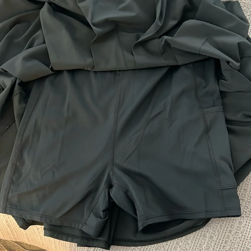 Abercrombie & Fitch Pleated Traveler Mini Dress Size M - Picture 9 of 10